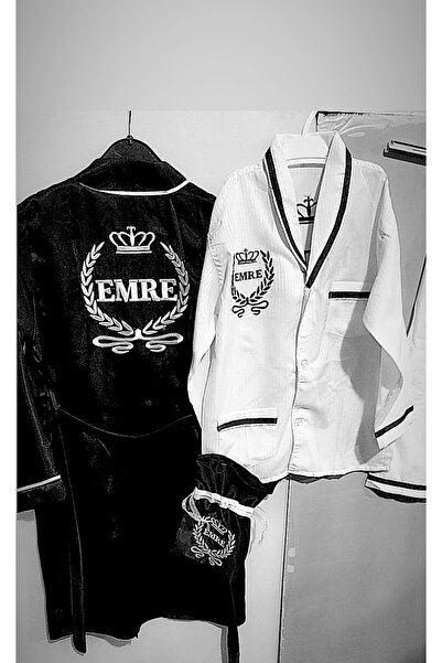 YASEMİNCE TASARIMLAR Sünnet pijama ve sabahlık set