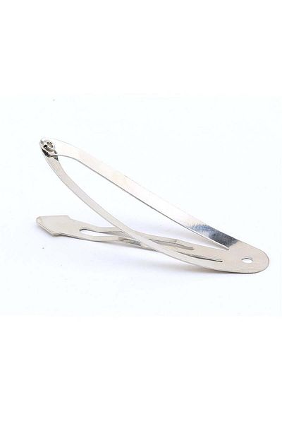 BEİLYS COSMETİCS & ACCESSORY Συσκευή πόρπης με κλιπ 6 εκ. - Μεταλλική συσκευή πόρπης - 20 τεμάχια