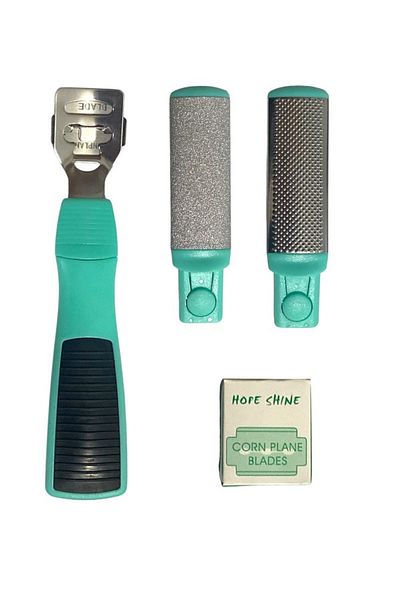 QUEENVİP Heel File/Corn Cutter Pedicure Set