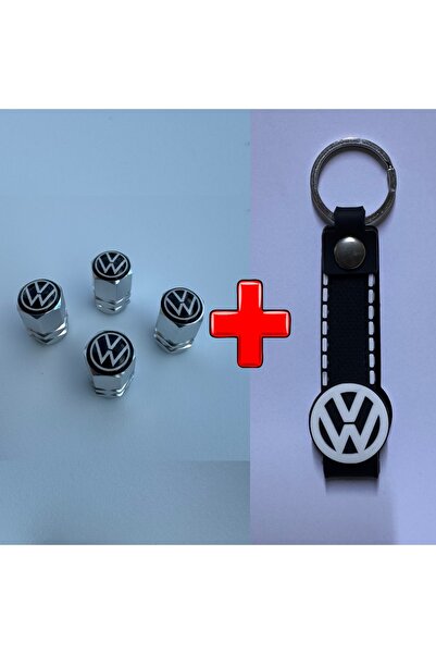 Lazer Store Volkswagen Passat ile Uyumlu Logolu Alüminyum Sibop Kapağı ve Sil...