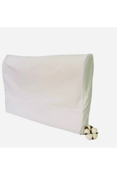 Lia's Boutique Ergonomic pillowcase, satin cotton, dimensions 35 x 50