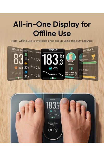 eufy Eufy C20 Bluetooth Smart Body Weight Scale