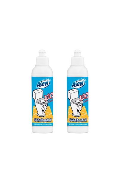 ASEVI Set Odorizant Toaleta Pons Wc Classic, 2 Bucati x 200 ml