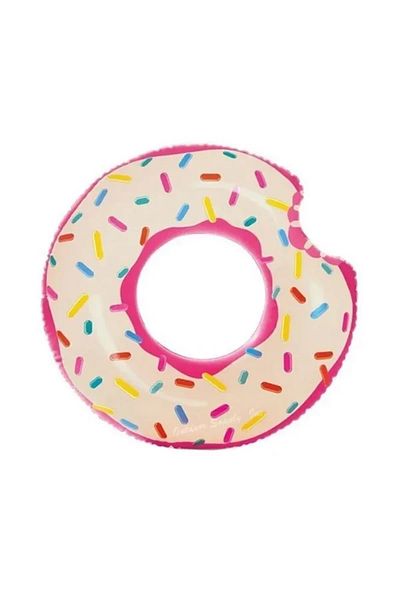 Intex Colac Intex - Rainbow Donut, 94 x 23 cm,MER