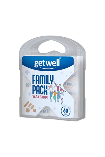 Getwell Family Pack 60'lı Yara bandı (2'li Paket)