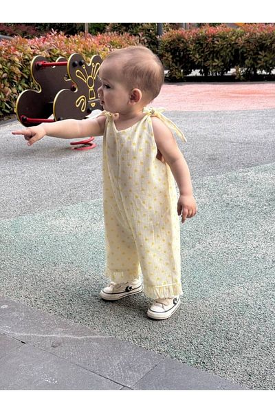 BabyDia Off Shoulder Jumpsuit