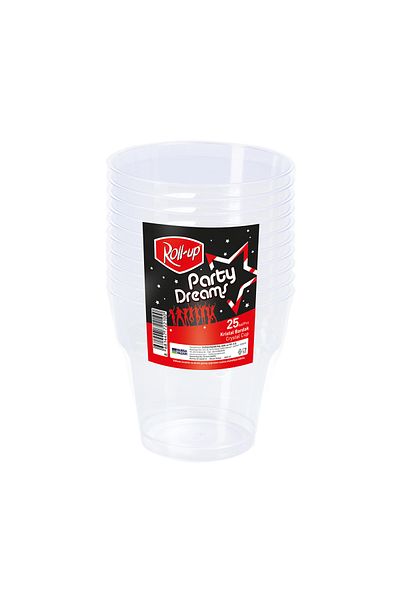 Roll-Up Party Dreams Crystal Glass 25Pcs