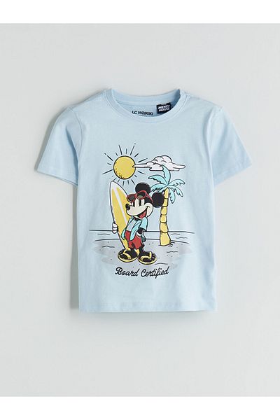 LC Waikiki colecție de vară Set pijamale băieți imprimate oraș