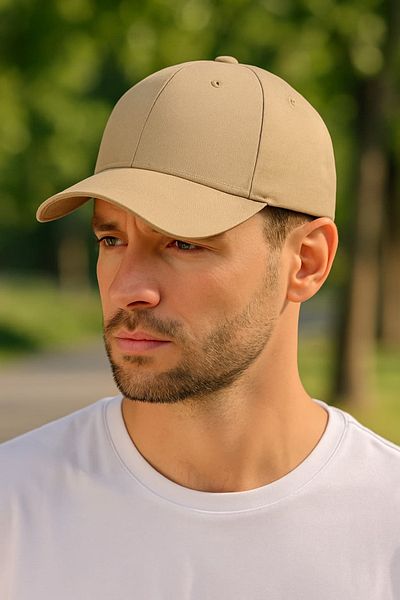WOHOME Unisex Basic Cap Plain Hat - Men -