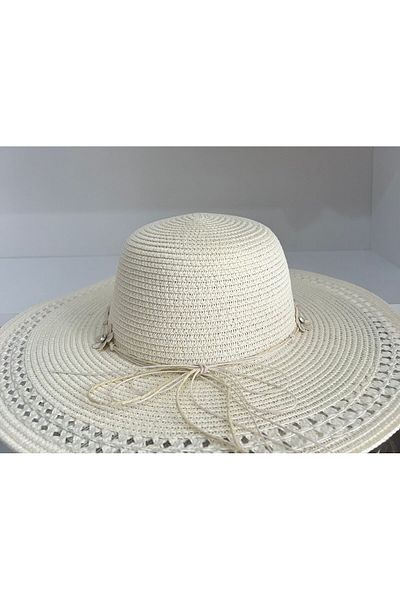 demirosa Women's Straw Beach Hat