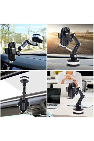 ForWhat Suport funcțional pentru telefon auto compatibil în interiorul mașinii pentru birou, acasă, la birou