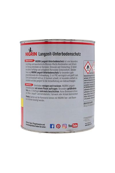 Nigrin Solutie Cu Bitum Pentru Antifonare, , Negru, 2,5 Kg