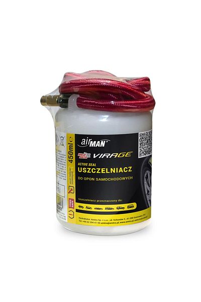 VİRAGE Solutie etansare anvelope Active Seal, Virage, 450 ml, universala