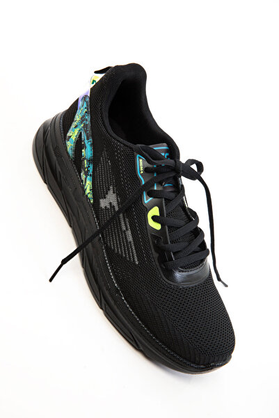 SOHO Schwarz-Schwarzer Herren-Sneaker 20664