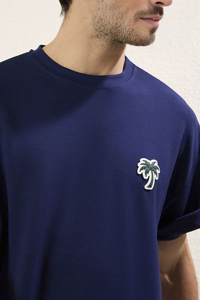 Trendyol Collection Μπλουζάκι με μπλουζάκι με μπλουζάκι με μπλουζάκι με μπλουζάκι με μπλουζάκι με μπλουζάκι - TMNSS25TS00024