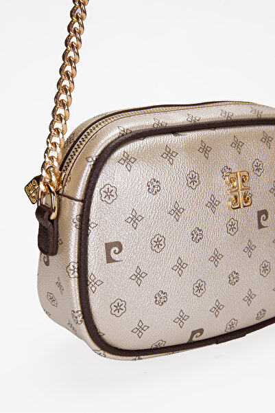 Pierre Cardin New Gold Monogram Women's Cross Shoulder Bag