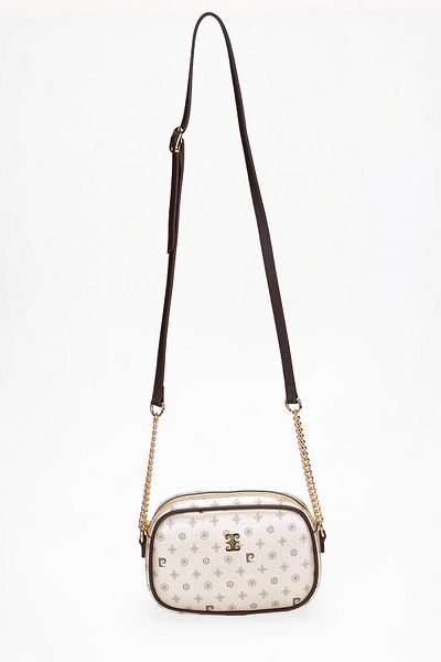 Pierre Cardin New Gold Monogram Women's Cross Shoulder Bag