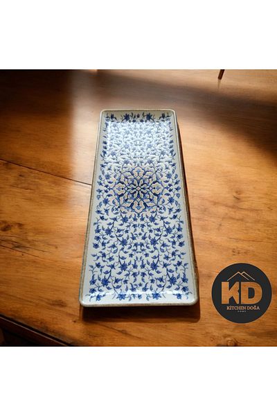 Kütahya Porselen 2 Ad. 35 X 15 cm Kayak Plate (Chicken World)