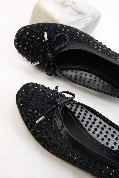 SOHO Black Women's Ballerina Ballet 20668