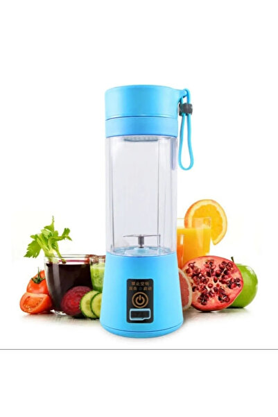 Acr Şarjlı 3 Bıçaklı Pratik Mini El Rondosu 380 ml Şarjlı Blender