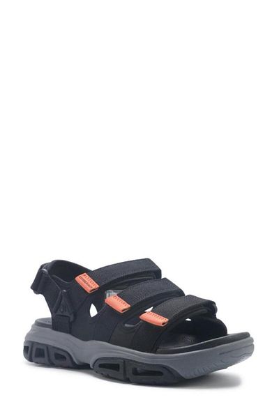 lumberjack Castle 5Fx Black Sports Cirtl Casual Daily Sandals