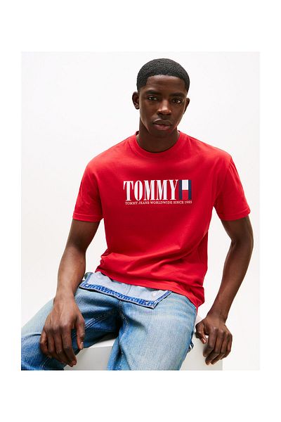 Tommy Hilfiger TJM REG TOMMY DNA FLAG TEE EXT