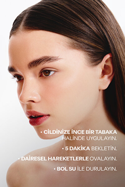 Propia Akne Siyah Nokta Karşıtı Gözenek Arındırıcı Beyaz Kil Yüz Maskesi 50ml Karma Yağlı Cilt