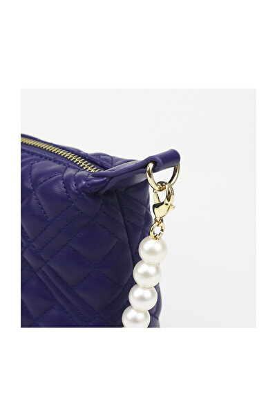 Love Moschino Taška Quilted Pu Blue