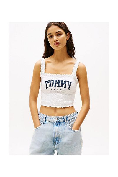 Tommy Hilfiger TJW SMOCK Varsity Bralette - Pohodlné a stylové