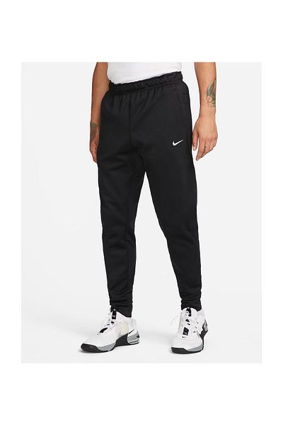 Nike Τυπικό μαύρο - γκρι - ασημί ανδρικό αθλητικό παντελόνι DQ5405-010 M NK TF PANT TAPER
