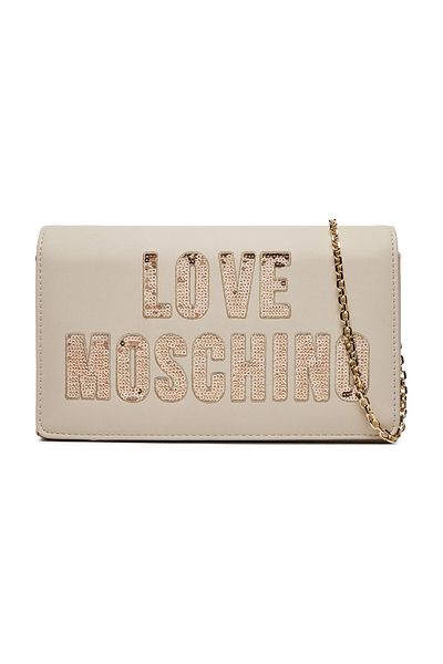 1'ASLAN Moschino Avorio Damen Umhängetasche - Taupe Jc4293pp0ikk111a