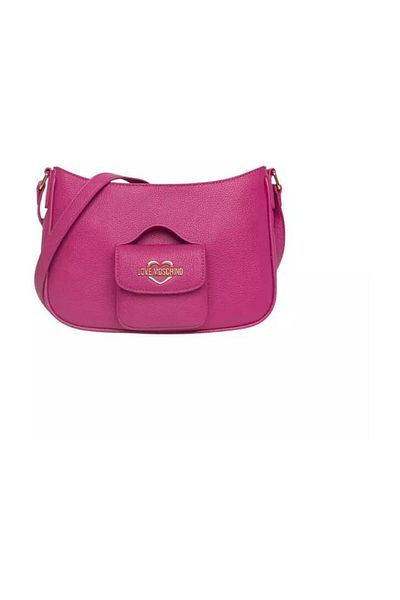 Love Moschino Сумка Vitello+Pu Magenta