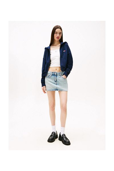 Tommy Hilfiger ТОЛСТОВКА З КАПЮШОНОМ НА БЛИСКАВЦІ TJW BXY CRP