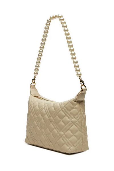 Love Moschino Taška Quilted Pu Ivory
