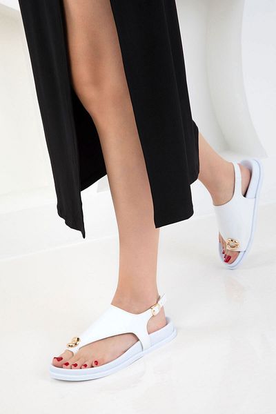 SOHO White Women's Sandals 20666