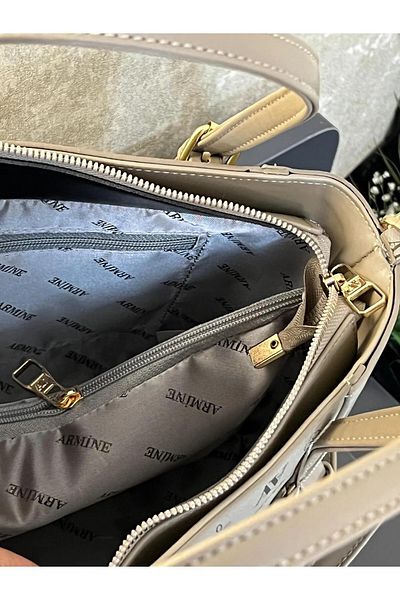 Armine Arm.Vz Special Color Konbin Designed as a Hand and Arm Bag Leather Arm Bag 349