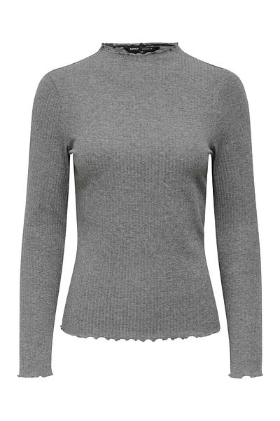 ONLY ONLEMMA 2 L/S HIGH NECK TOP JRS