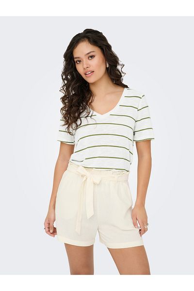 ONLY Female circular knit t-