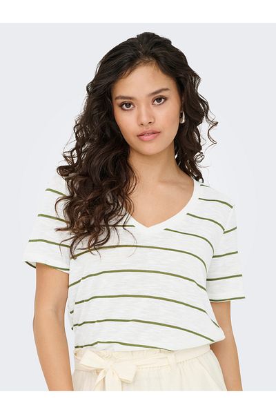 ONLY Female circular knit t-