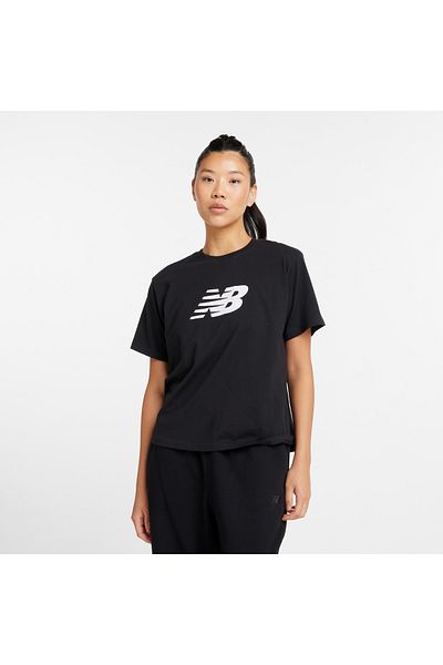 New Balance Sport Jersey Relaxed Logo T-Shirt