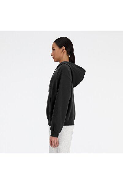 New Balance Френска тениска с качулка и подредено лого