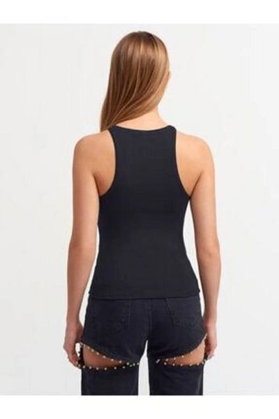 Dilvin Halter Neck T-Shirt