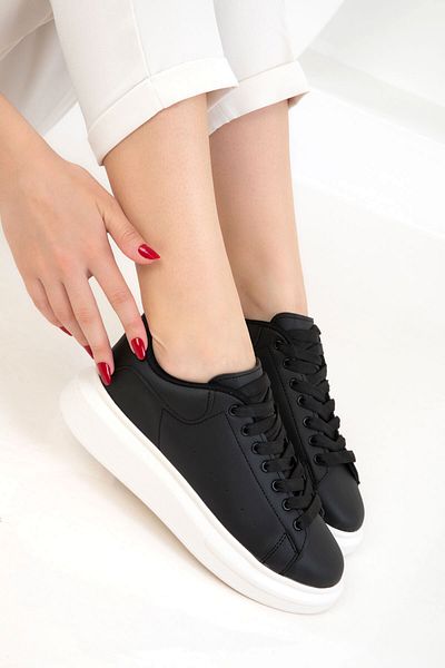 SOHO Black Women's Sneaker 19845