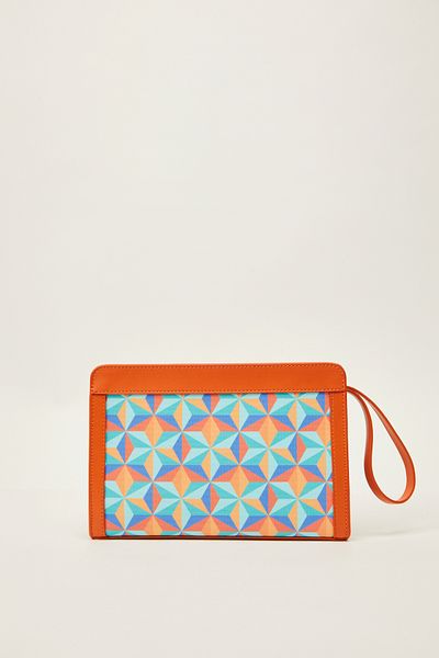 Ted Baker Oblique Monogram Hand Portfolio