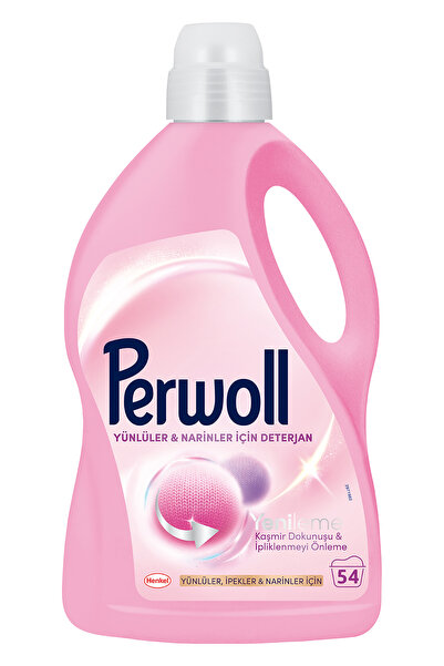 Perwoll Sıvı Çamaşır Deterjanı 2.97L 4'lü (216 Yıkama) : x1 Açık Renk, x1 Siyah, x1 Renkli, x1 Yünlü
