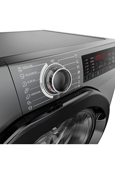 Hoover H3WPS2106TBR6-17 10 kg 1200 Devir Wi-Fi Bağlantılı Çamaşır Makinesi