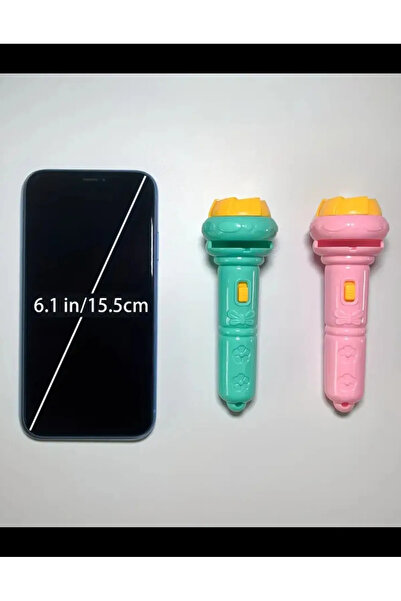 etna sanat لعبة وقت النوم للأطفال. مصباح يدوي للعرض المرح باللون الوردي