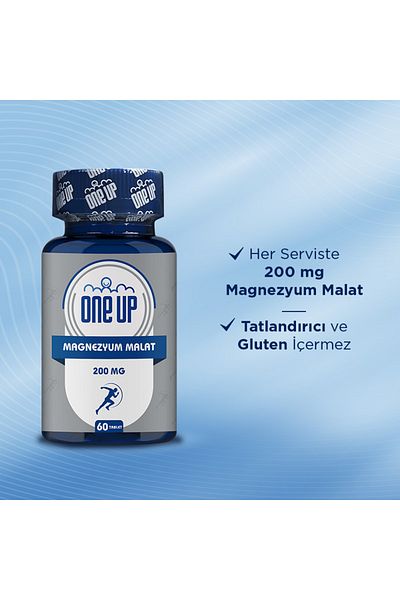 One Up Magnesium Malate 60 Tablets