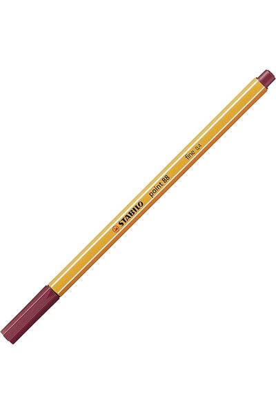 Stabilo - İnce Keçe Uçlu Kalem - Point 88 - Vişne Çürüğü