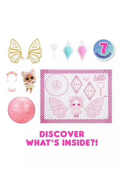 ADORE OYUNCAK L.O.L. Surprise Fairies Series Doll – Winged Collectible Figure with 7 Surprises